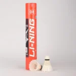 LINING Badminton Shuttlecock - Feather D8 Grade-03 12Pcs White